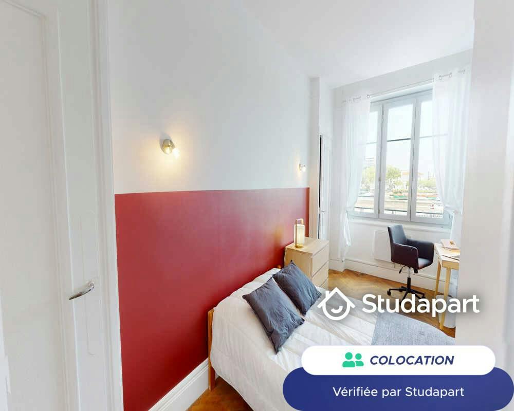 Private room for rent for €765 per month in Lyon, Quai Perrache