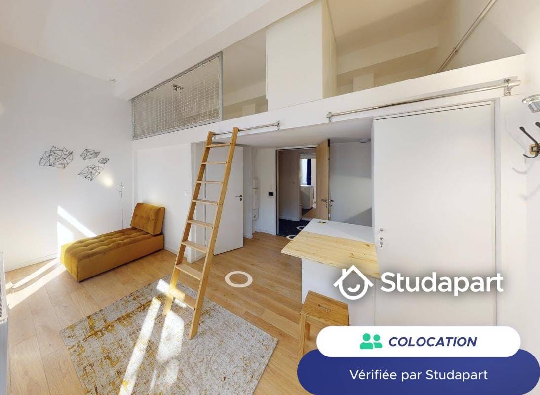 Private room for rent on Boulevard de la Prairie au Duc, Nantes