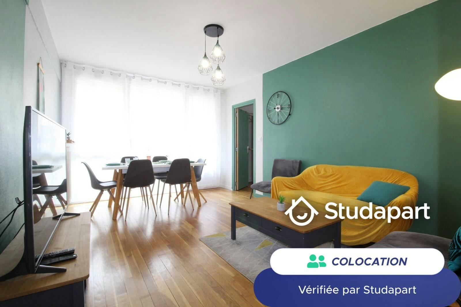 Chambre privée à louer pour 499 €/mois à Caen, Rue Sainte-Paix
