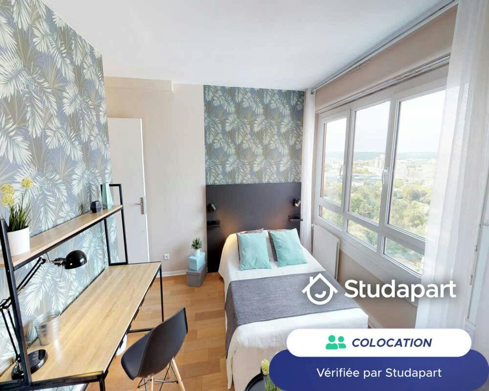 Private room for rent for €835 per month in Nanterre, Rue Salvador Allende