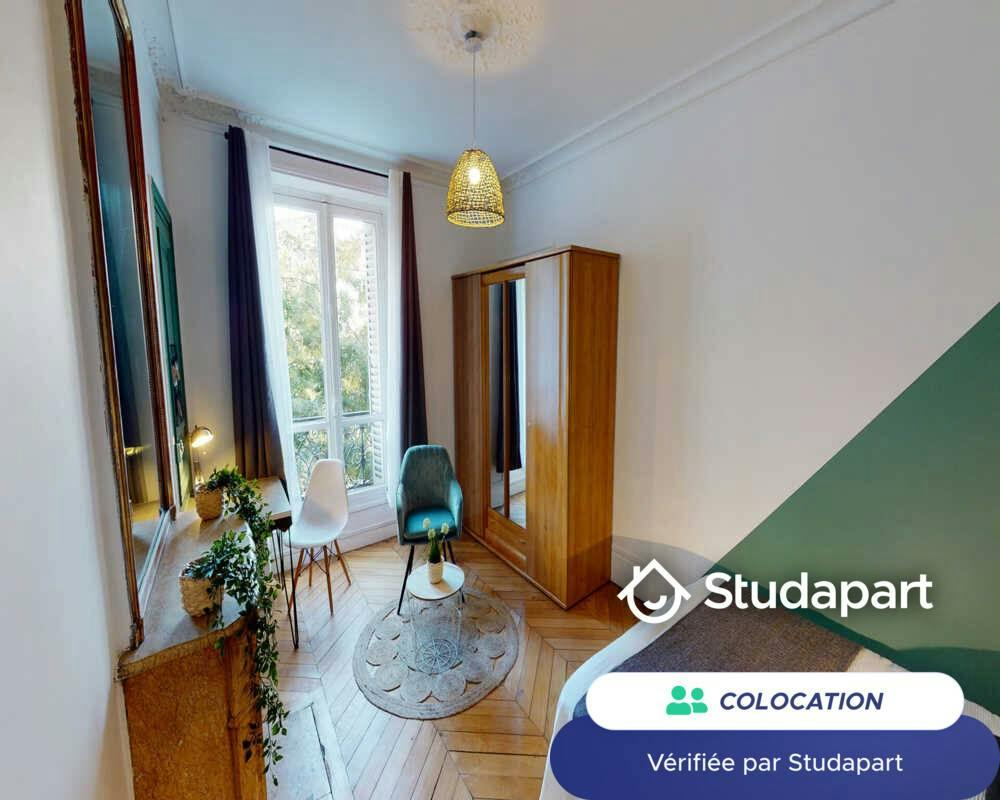 Private room for rent on Boulevard de Magenta, Paris - Vue 5