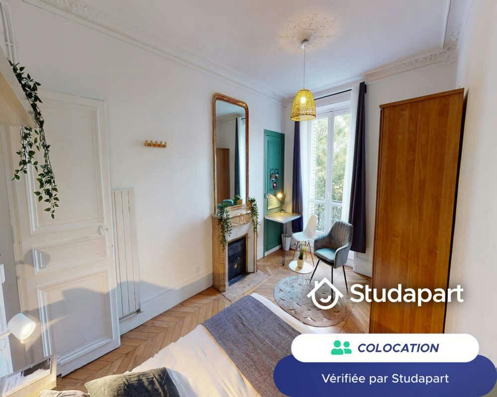 Private room for rent on Boulevard de Magenta, Paris - Vue 4