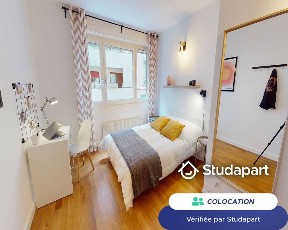 Private room for rent on Rue d'Enghien, Lyon
