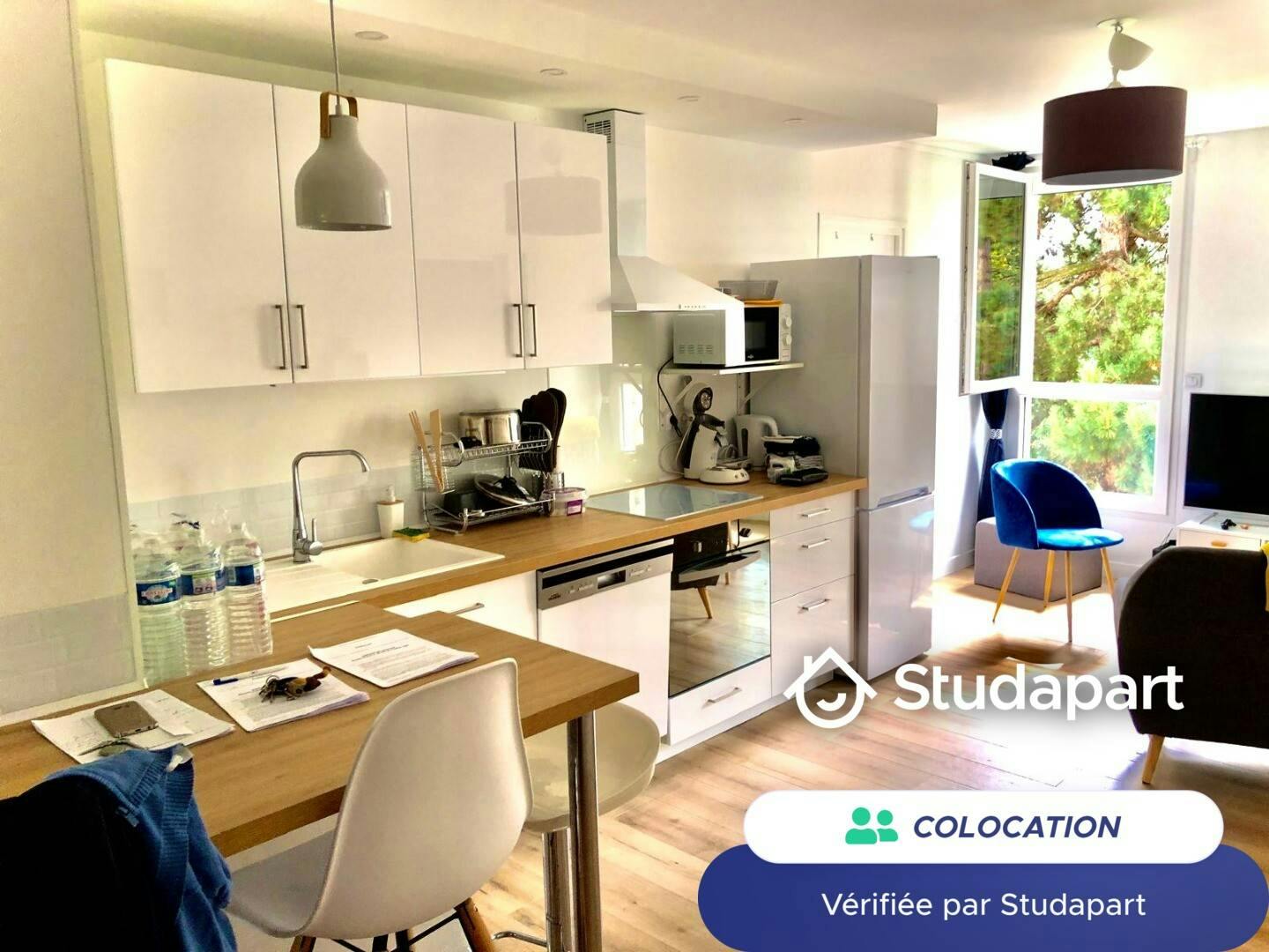 Private room for rent for €450 per month in Hérouville-Saint-Clair, La Grande Delle
