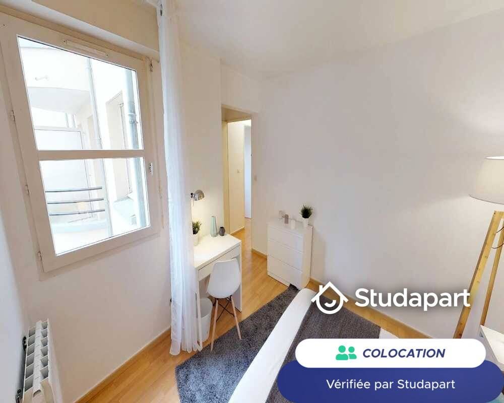 Private room for rent on Rue Ratisbonne, Lille – pohled 3
