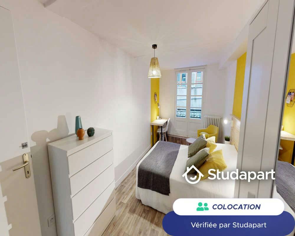 Private room for rent on Rue Sainte-Ursule, Toulouse - Vue 4