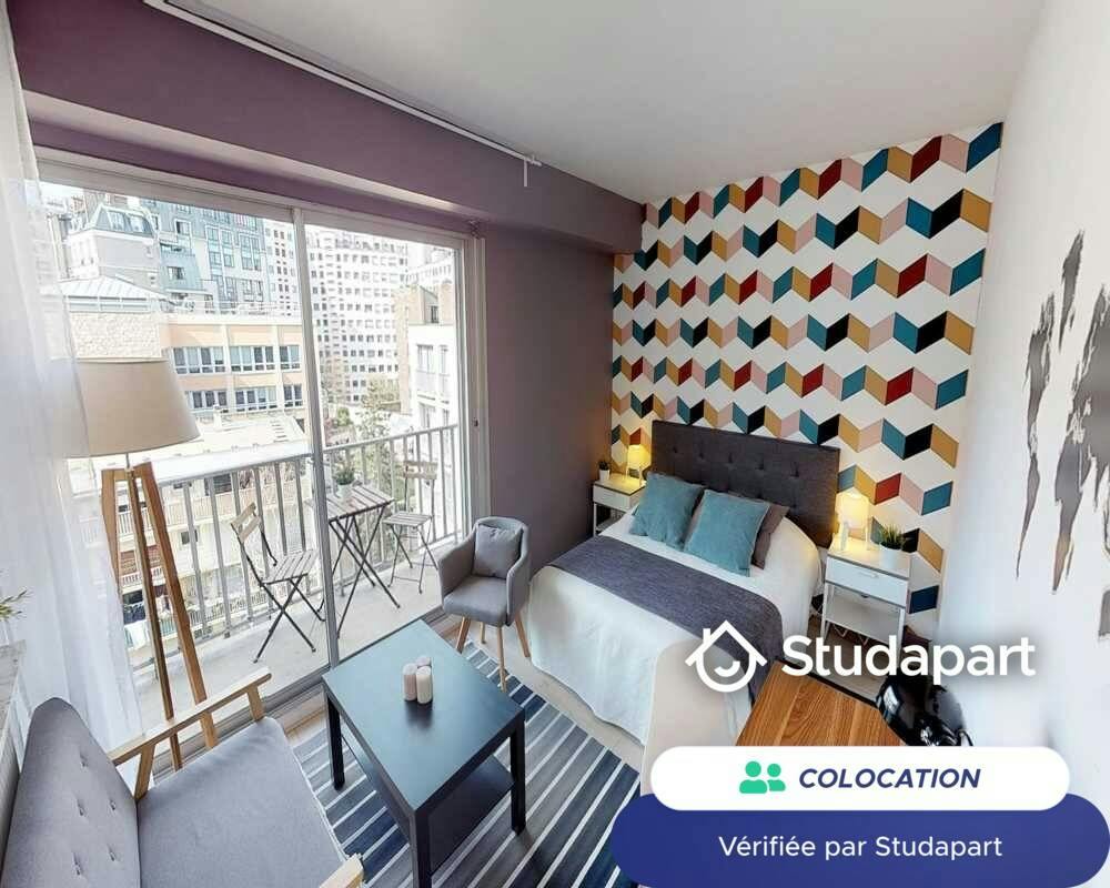 Private room for rent on Rue d'Hautpoul, Paris - Vue 3