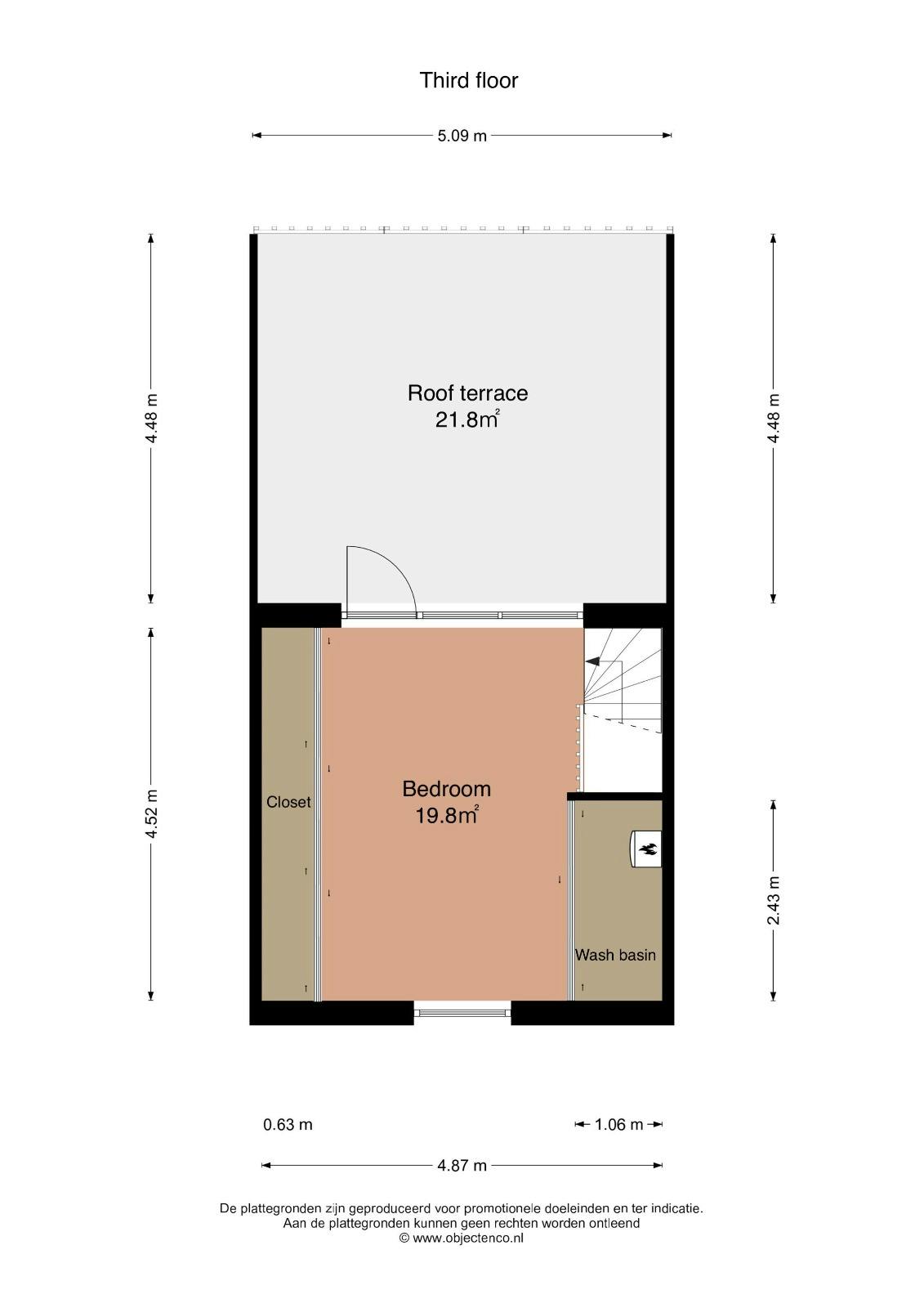 Single room Capelle Aan Den Ijssel, 1 bed, 19m² — photo 3