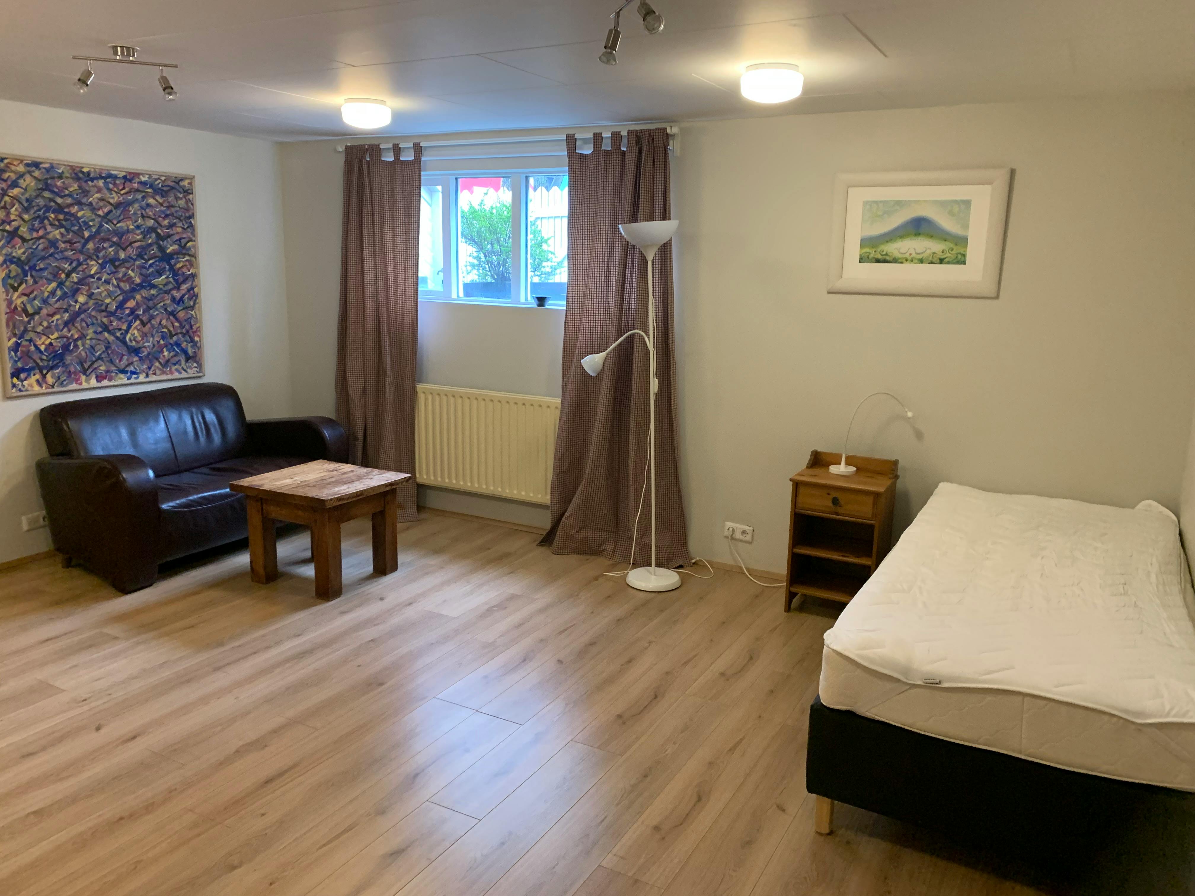 Studio for rent for ISK 249,983 per month in Reykjavík, Nýlendugata