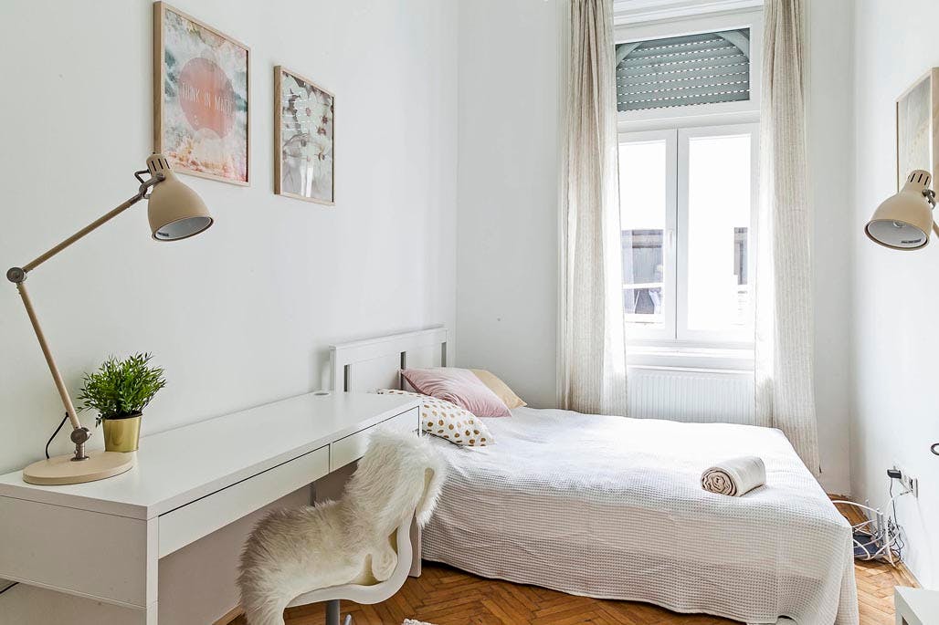 Single room Budapest, 1 bed, 11m² — photo 1