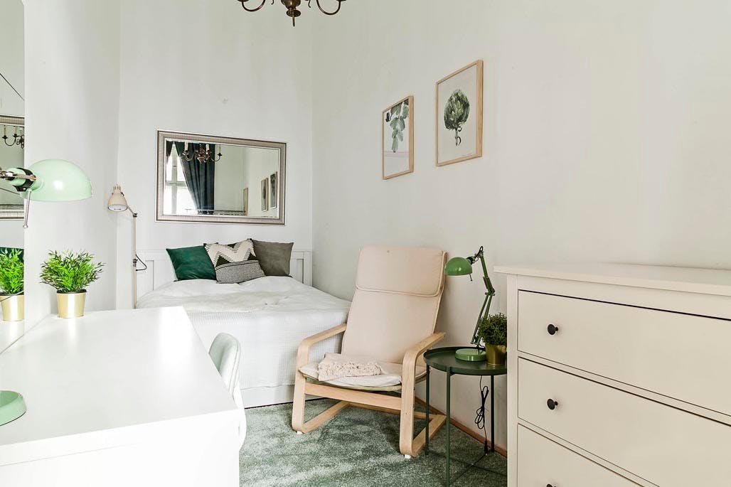 Single room Budapest, 1 bed, 13m² — photo 1