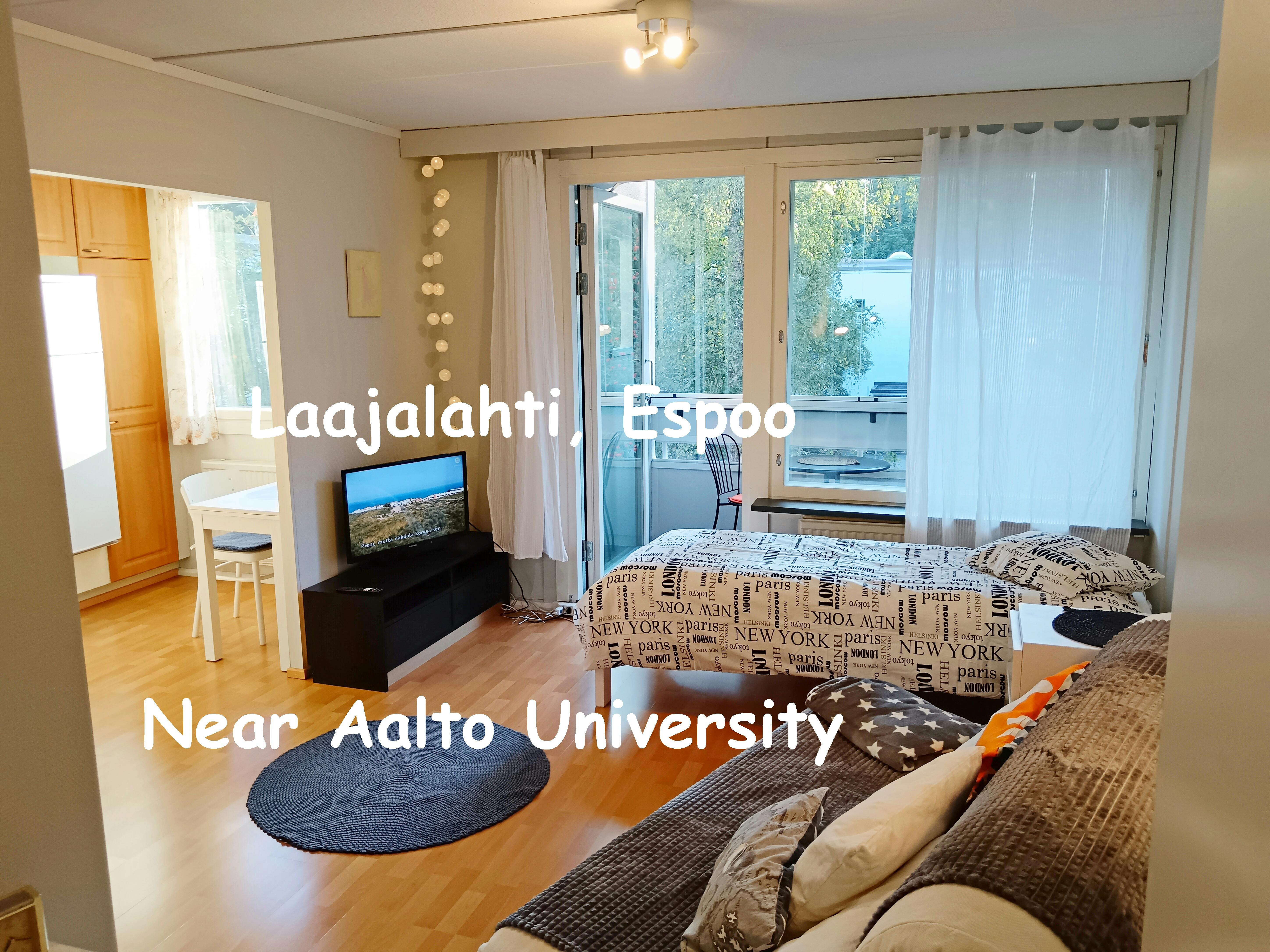 Студия сдается в аренду за 980 € в месяц в Espoo, Jaakkimantie