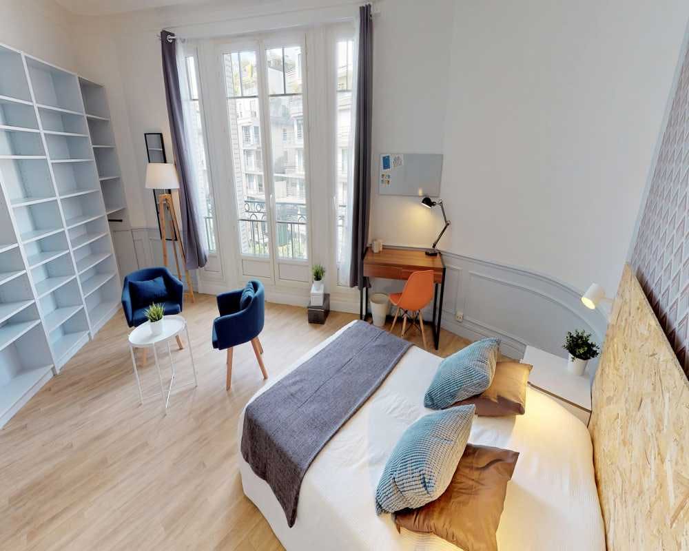 Single room Paris, 1 bed, 20m² — photo 2