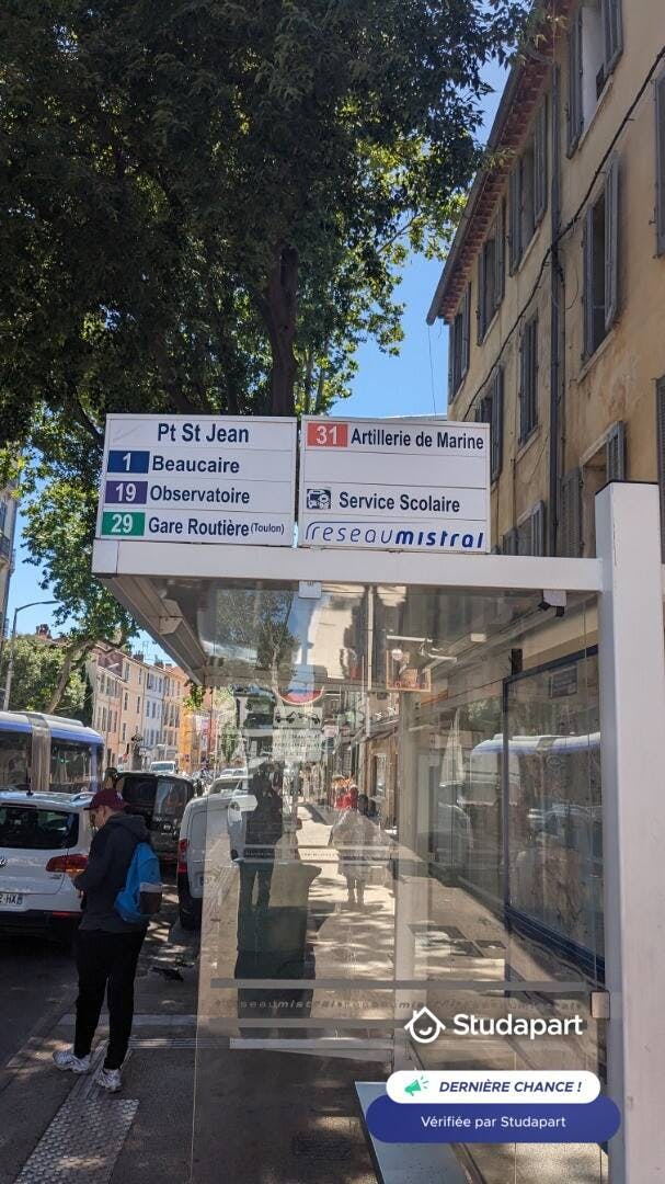 Appartement te huur voor € 530 per maand in Toulon, Avenue Georges Bizet