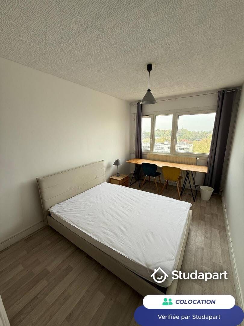 Private room for rent on Rue du Maréchal Lyautey, Mons-en-Barœul – pohled 3