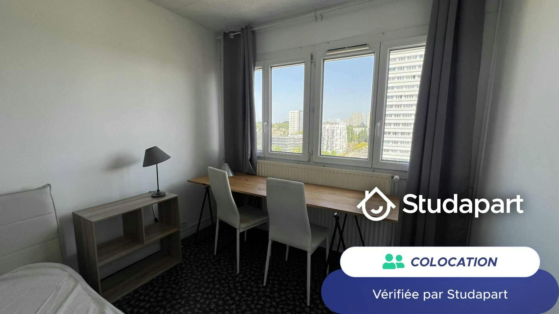 Private room for rent on Rue du Maréchal Lyautey, Mons-en-Barœul – pohled 5