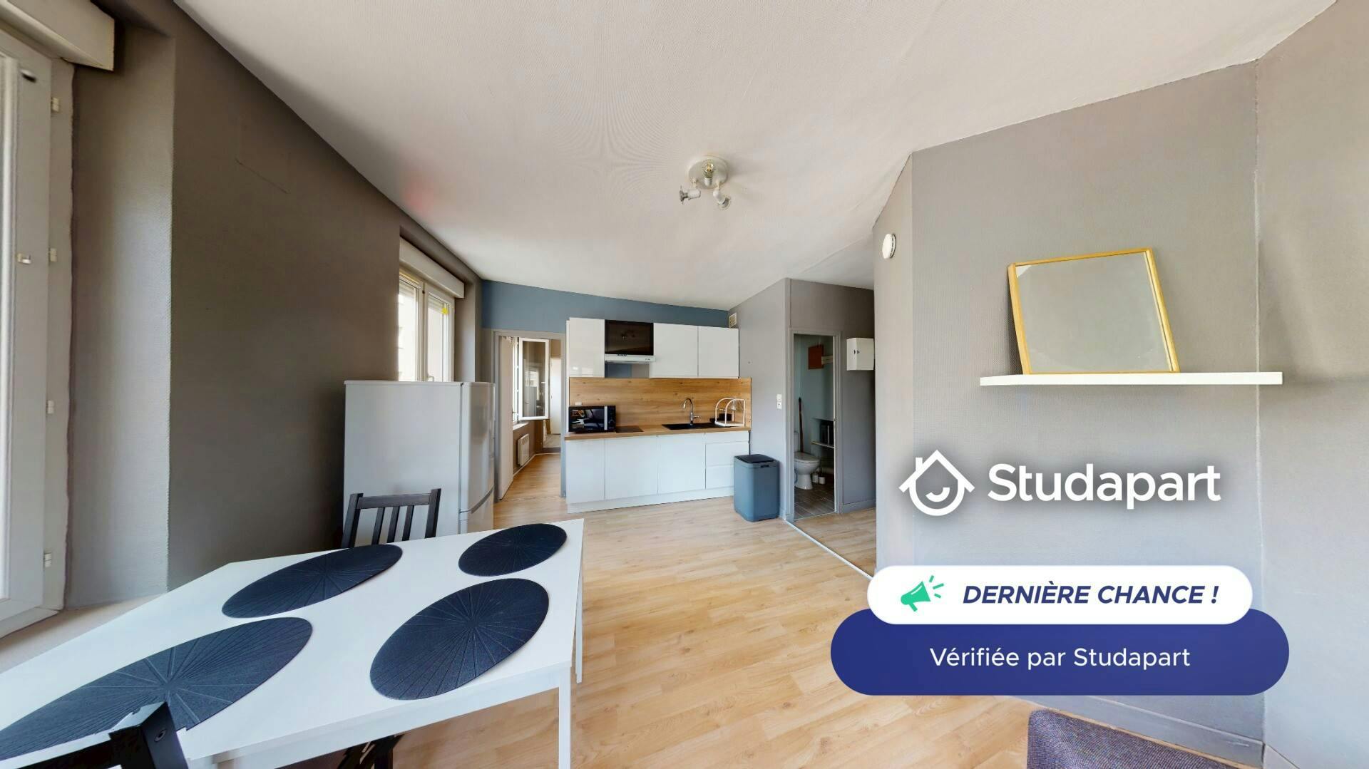Mieszkanie do wynajęcia za 585 € miesięcznie w mieście Reims, Rue Prieur de la Marne