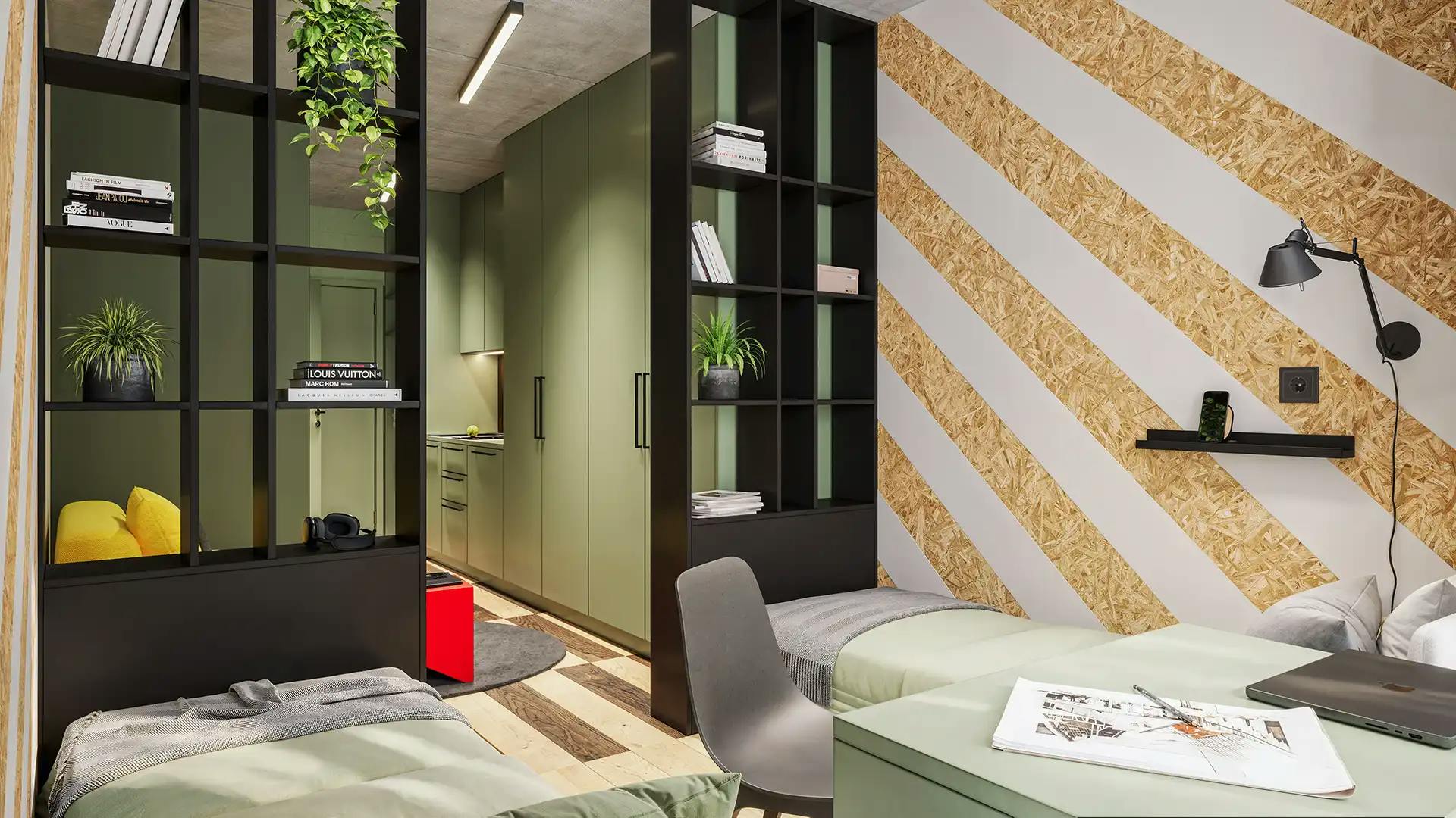 Cameră privată de închiriat pentru 439 EUR pe lună în Riga, Slokas iela