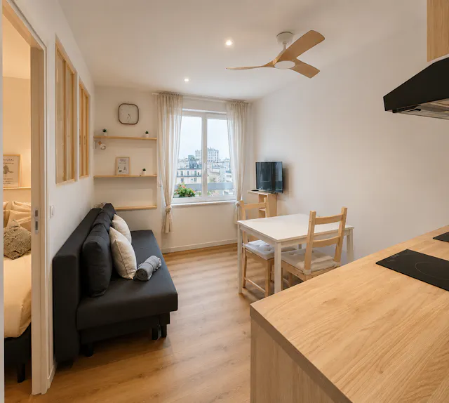 1-Bedroom Apartment in Rue Stephenson, Paris (1707776) room image 1