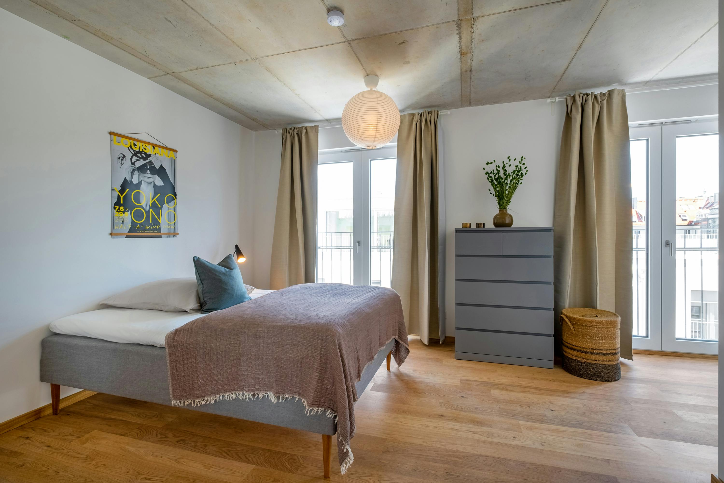 Single room Munich, 1 bed, 17m² — photo 1