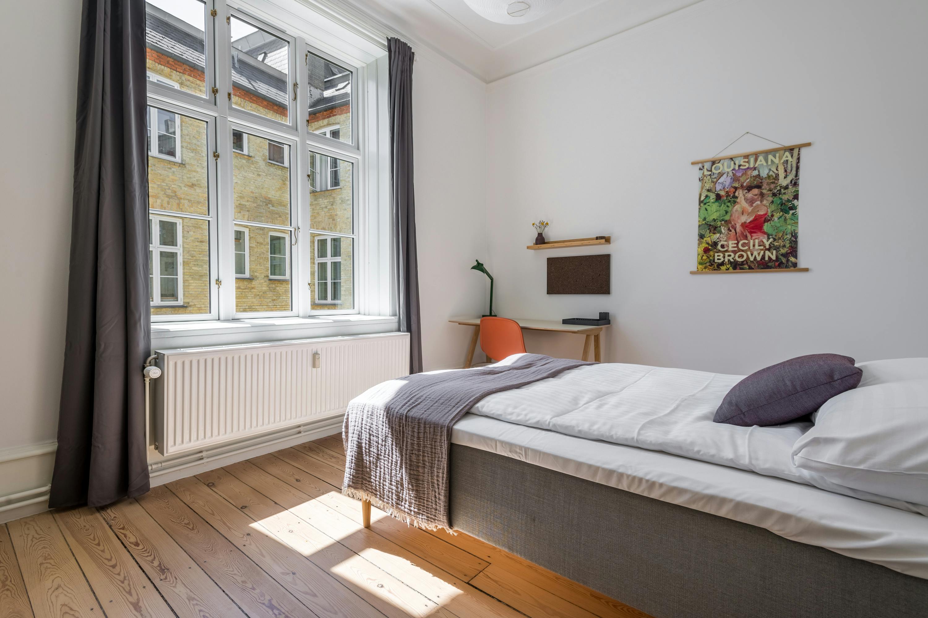 Single room København, 1 bed, 14m² — photo 1