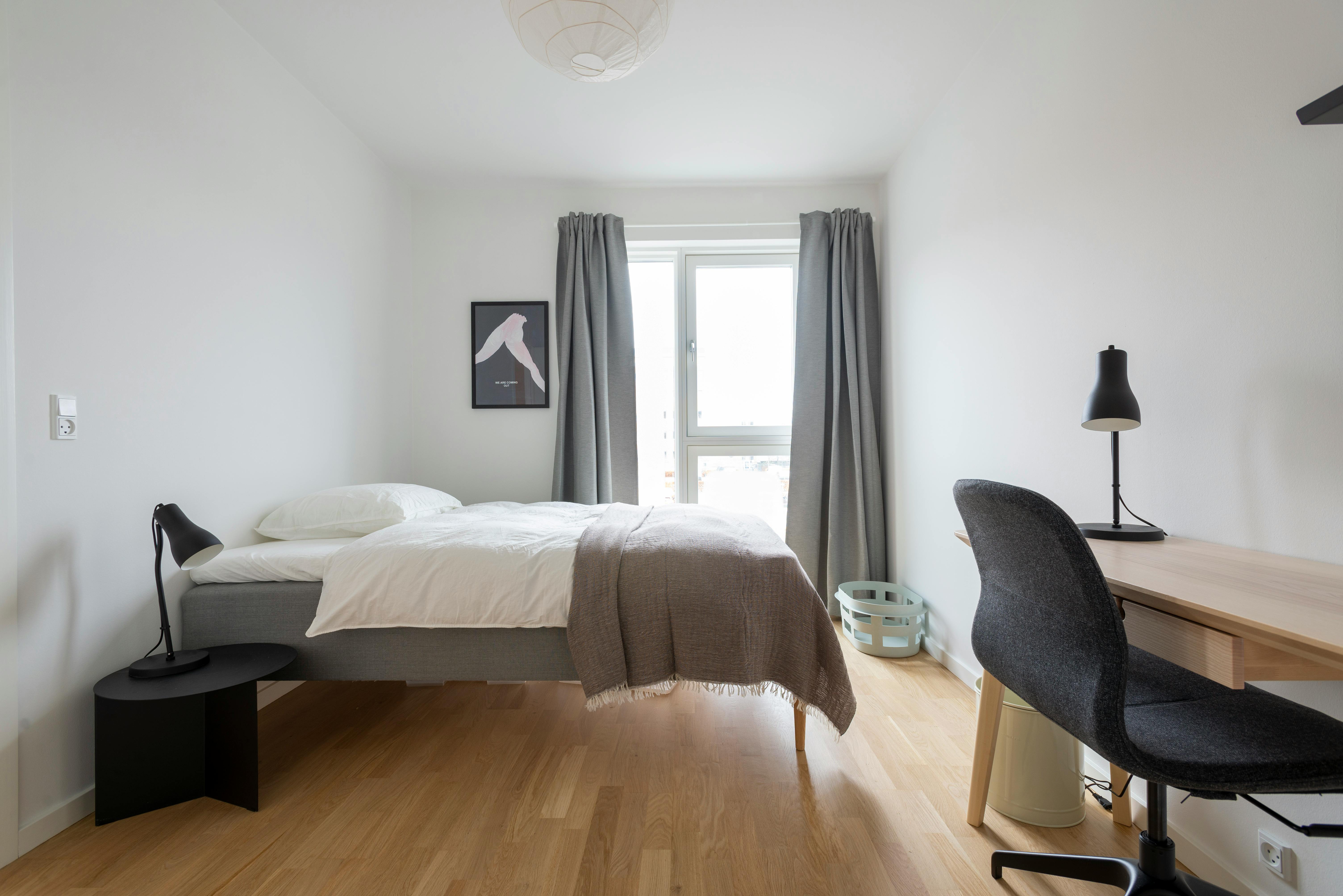 Single room København, 1 bed, 12m² — photo 1