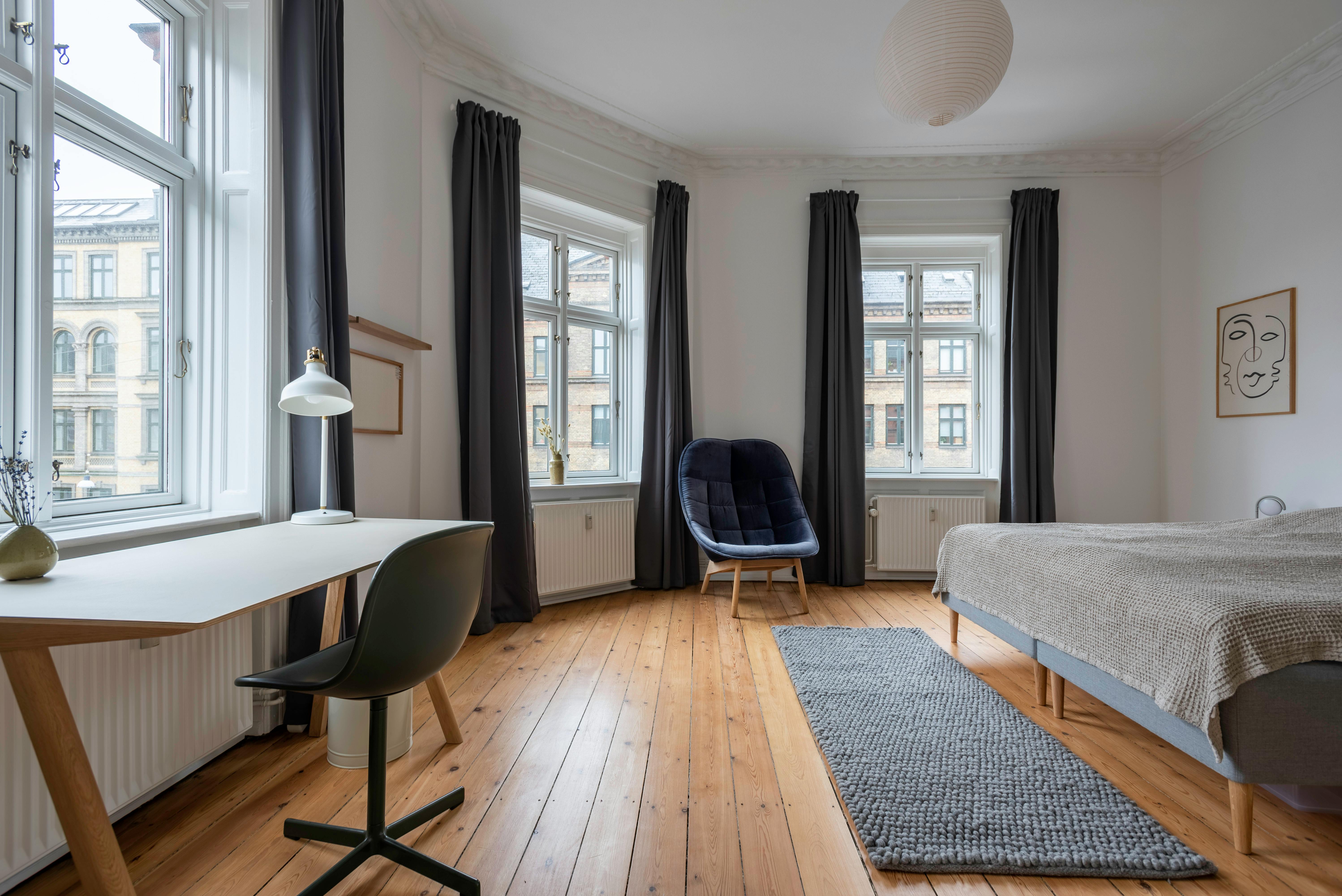 Single room København, 1 bed, 21m² — photo 1