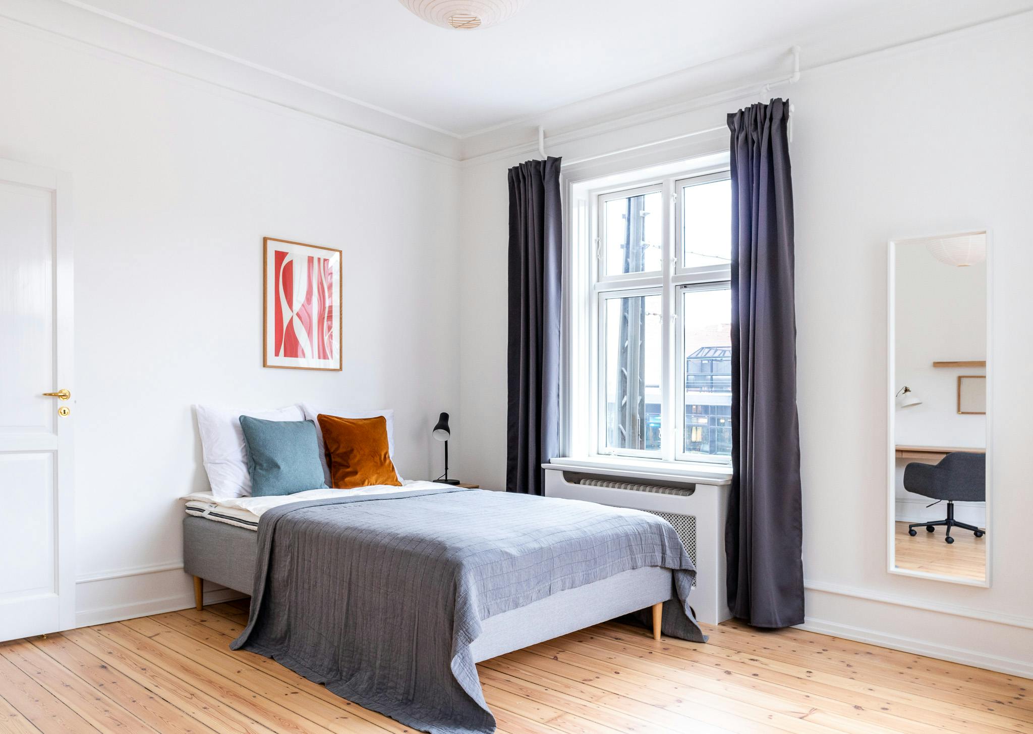 Single room Frederiksberg, 1 bed, 24m² — photo 1