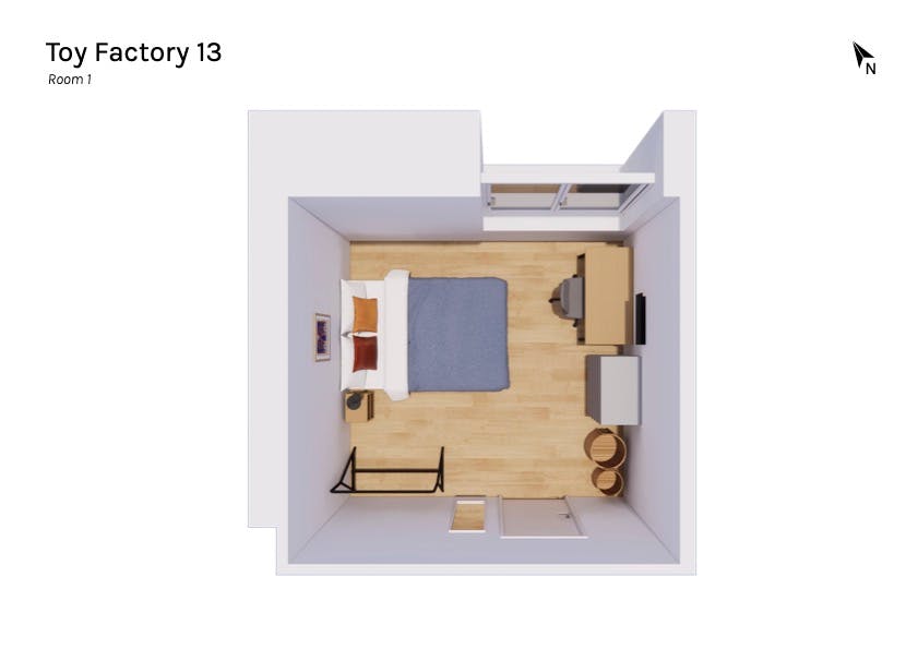 Single room Munich, 1 bed, 12m² — photo 4