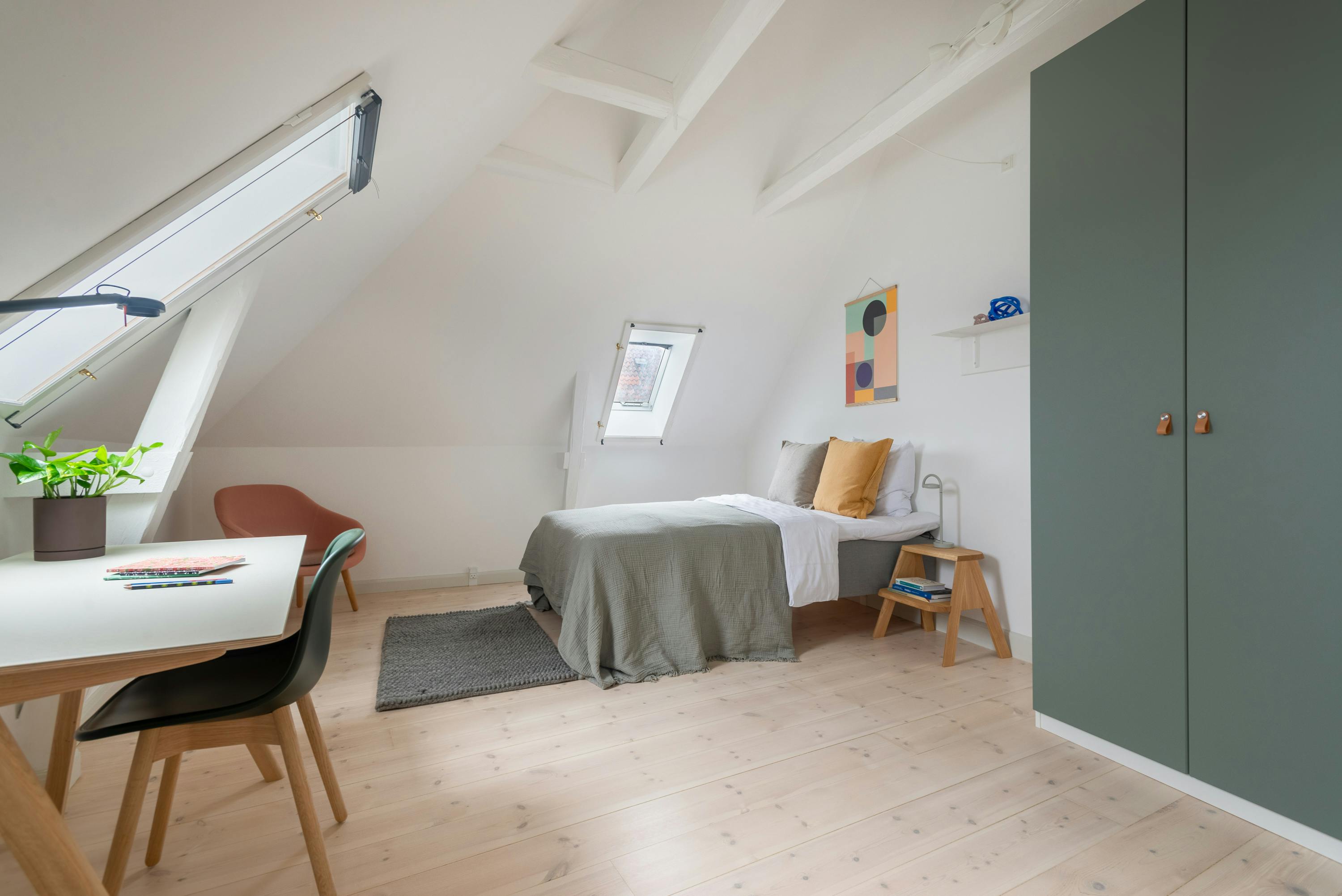 Single room København, 1 bed, 17m² — photo 1