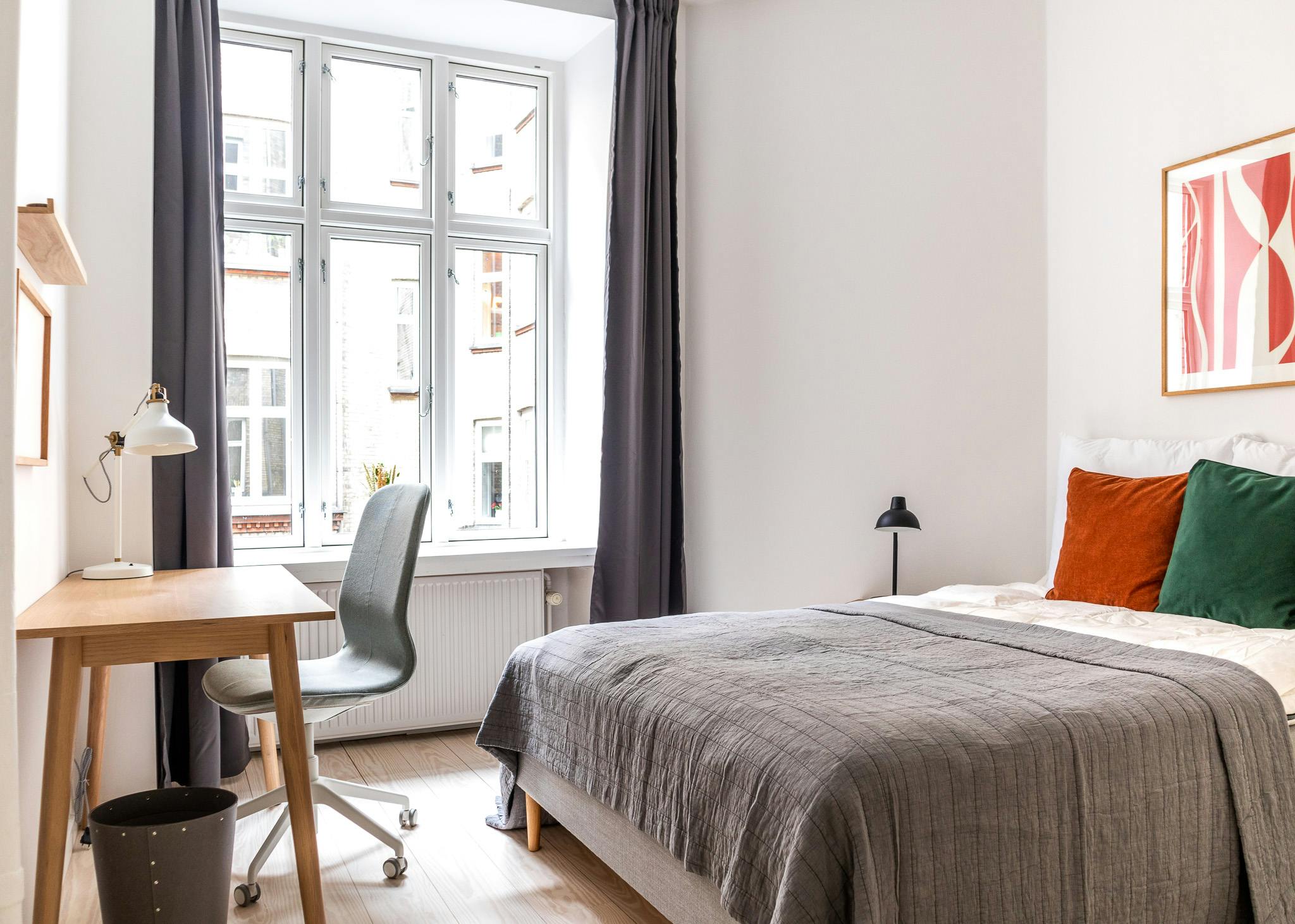 Quarto privado para alugar por DKK 10.173 por mês em København, Nørrebrogade