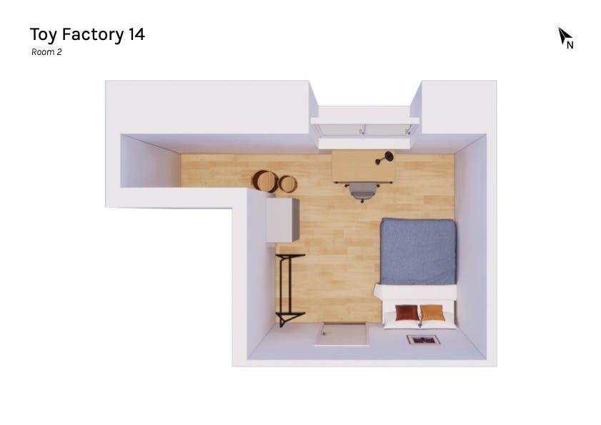 Single room Munich, 1 bed, 12m² — photo 4