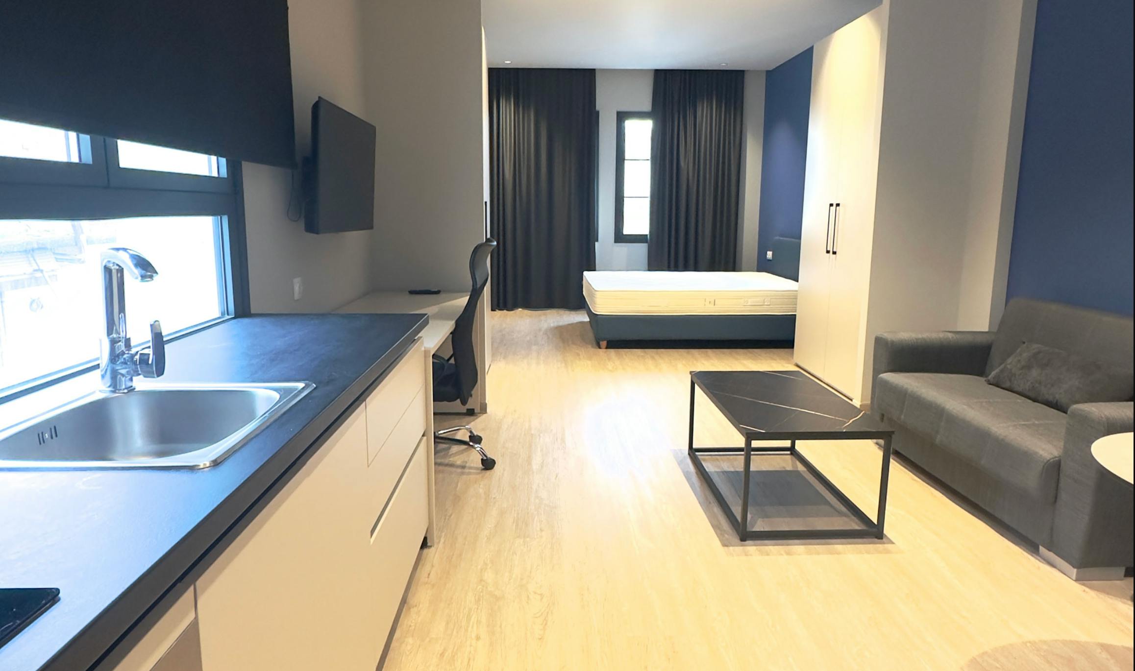 Studio à louer pour 700 €/mois à Thessaloníki, Gladstonos