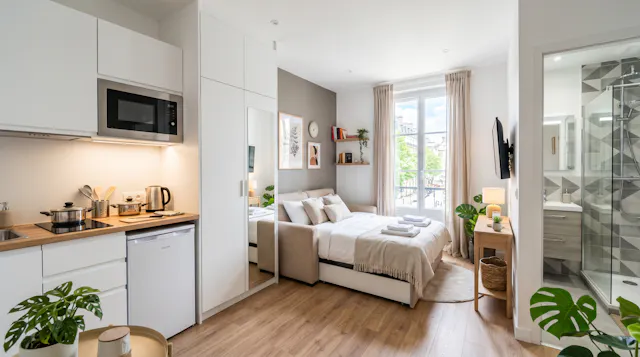 1-Bedroom Apartment in Via Melchiorre Gioia, Milan (1710628) room image 1