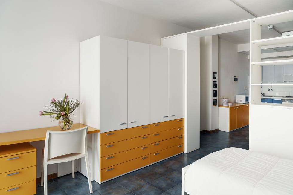 Etta att hyra för 1 078 € i månaden i Florence, Piazza Luigi Dallapiccola