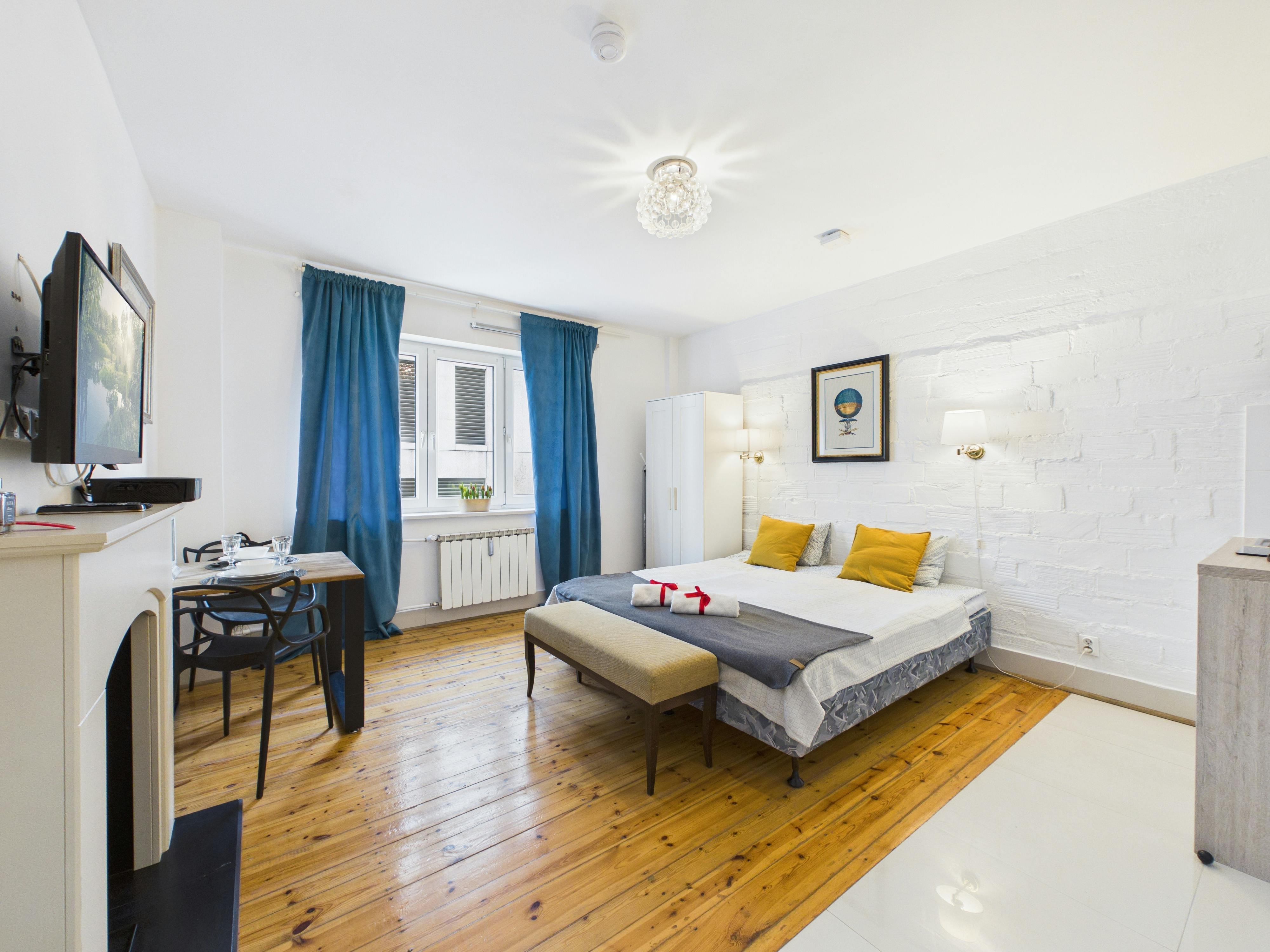 Studio for rent for PLN 3,900 per month in Warsaw, Tamka