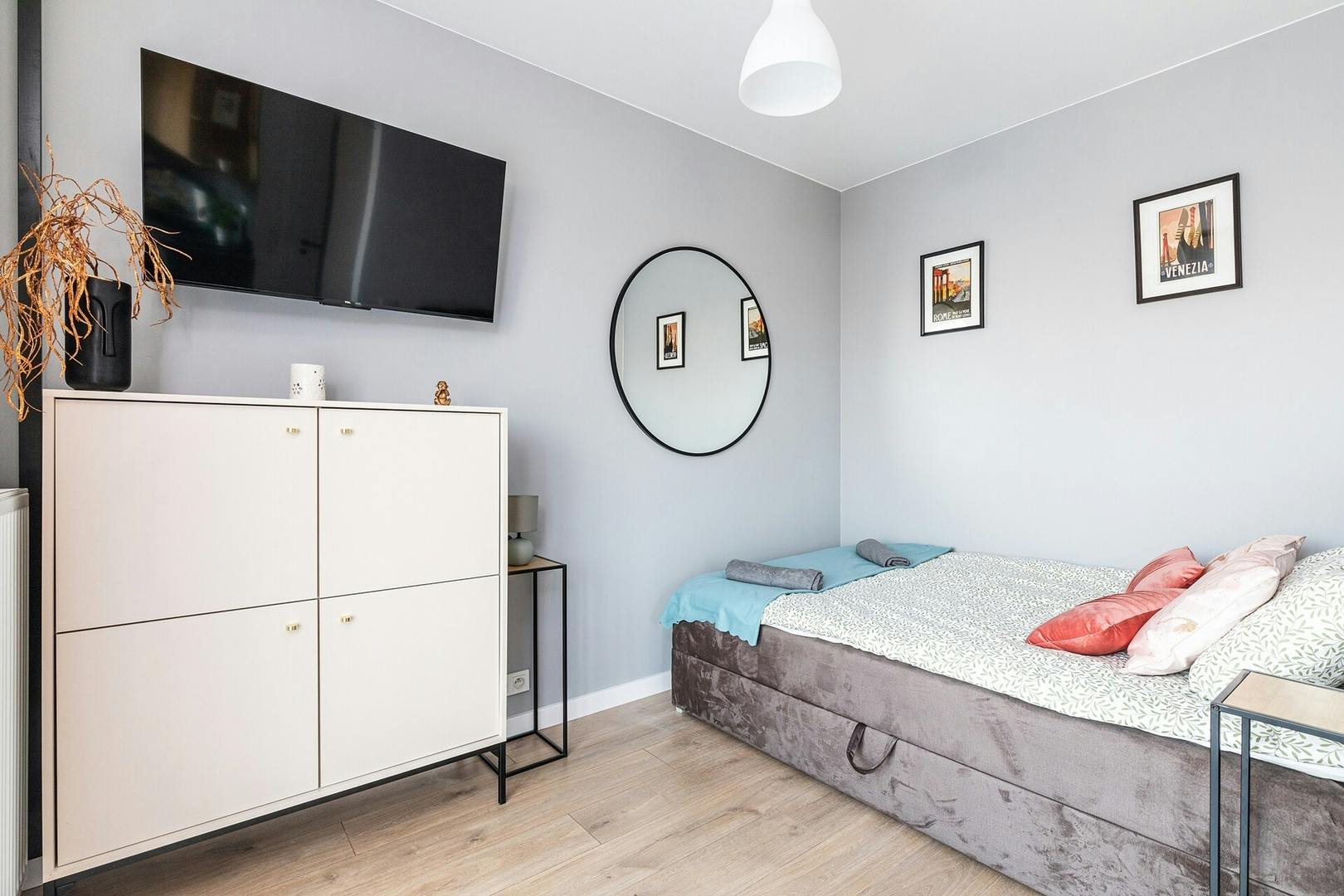 Studio à louer pour 3 600 PLN/mois à Warsaw, Nowy Służewiec