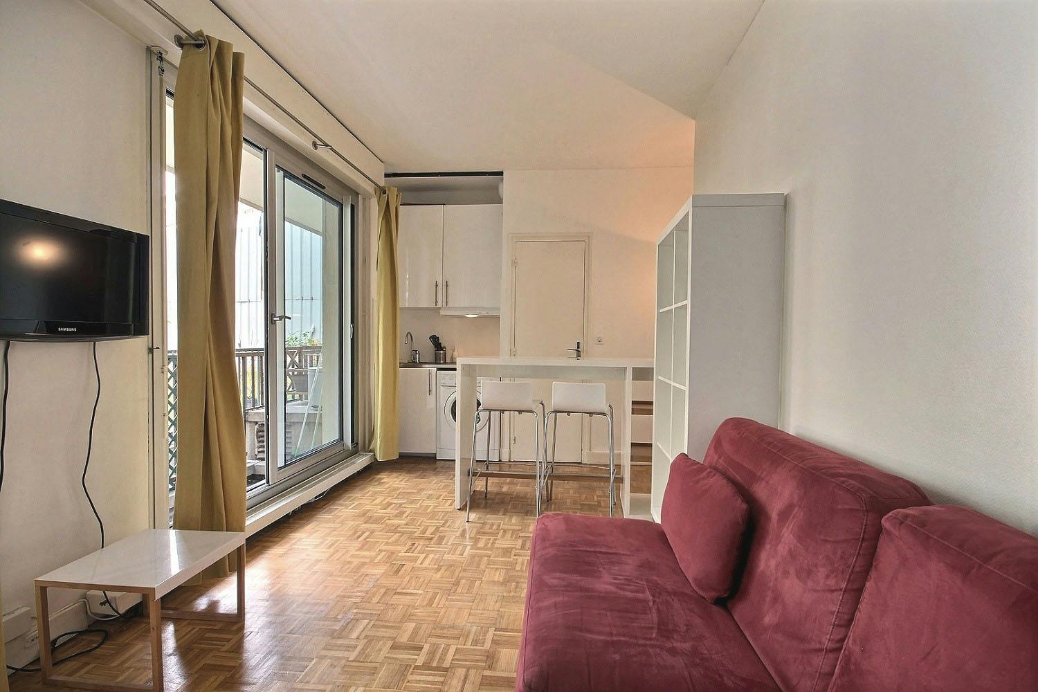 Studio à louer pour 1 220 €/mois à Neuilly-sur-Seine, Villa Houssay