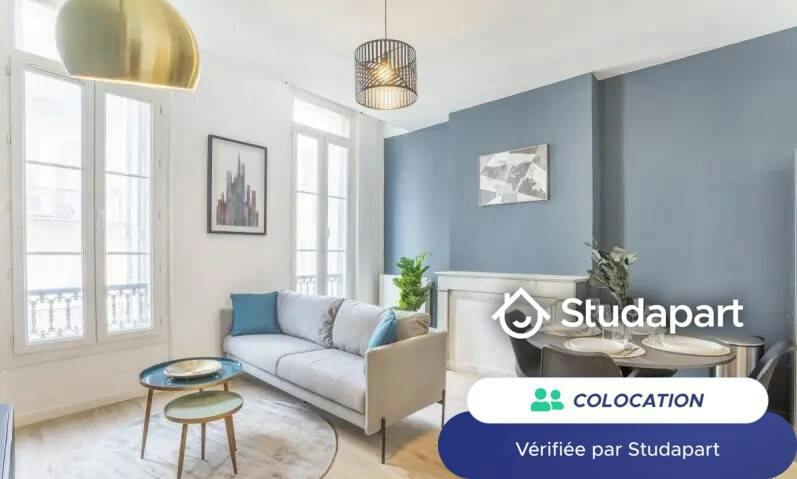 Private room for rent on Rue Marcel Sembat, Marseille - Vue 4