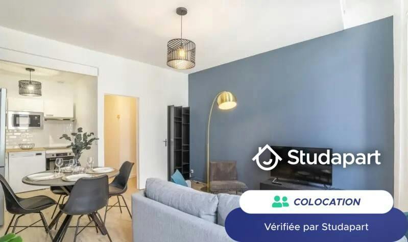 Private room for rent on Rue Marcel Sembat, Marseille - Vue 3