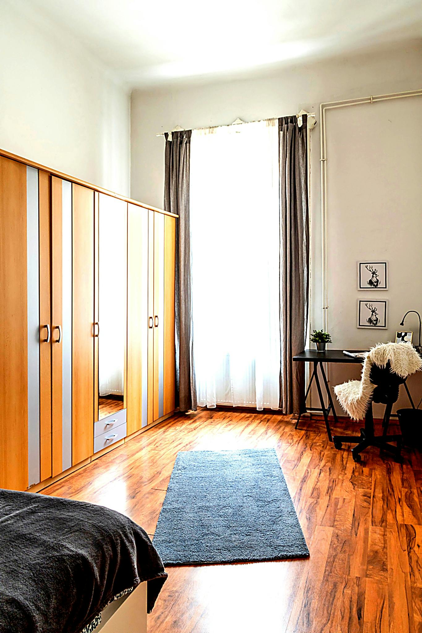 Private room for rent for HUF 220,443 per month in Budapest, Wesselényi utca