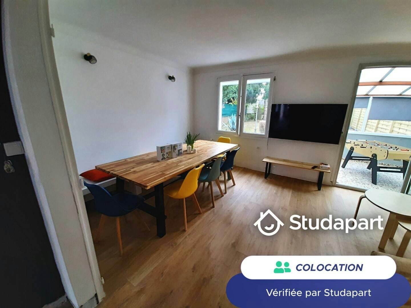 Отдельная комната сдается в аренду за 450 € в месяц в Saint-Nazaire, Allée des Fougères