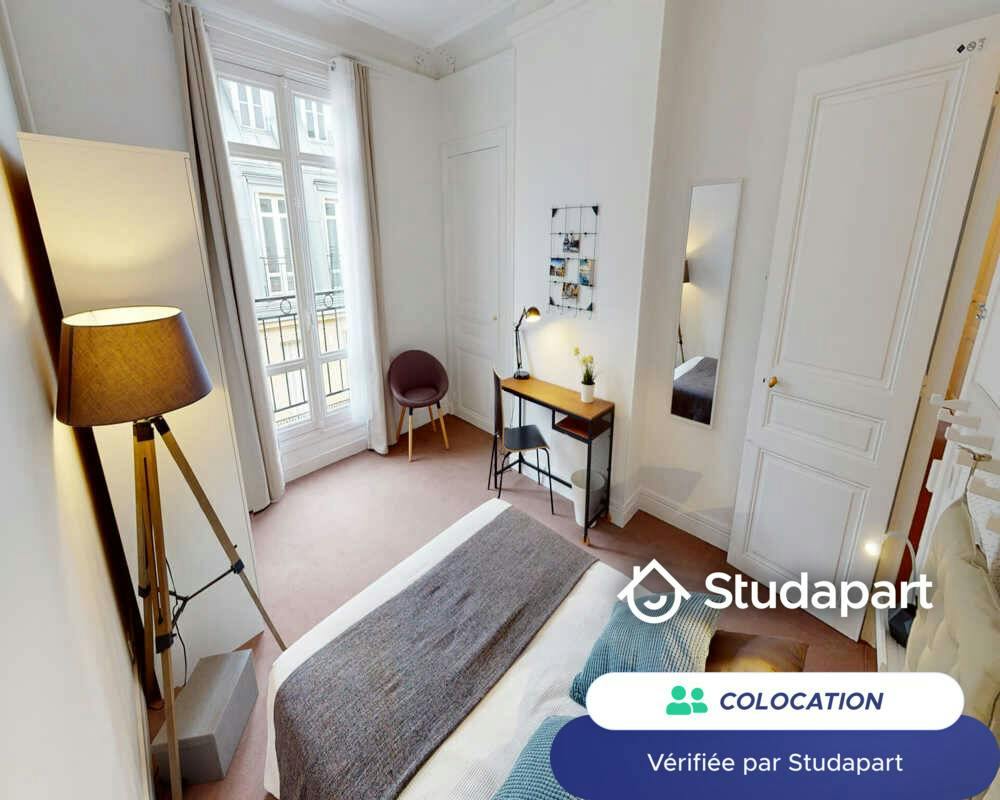 Private room for rent on Boulevard Malesherbes, Paris - Vue 3