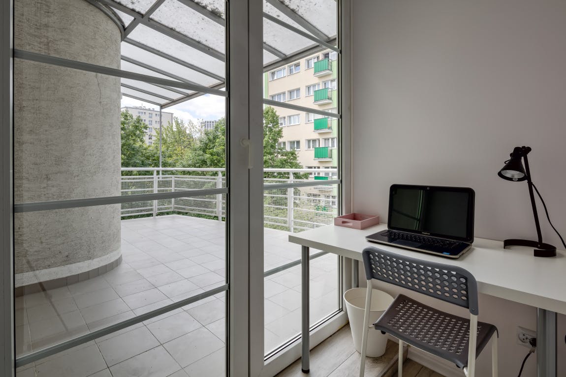 Cameră privată de închiriat pentru 1.782 PLN pe lună în Warsaw, Kobielska