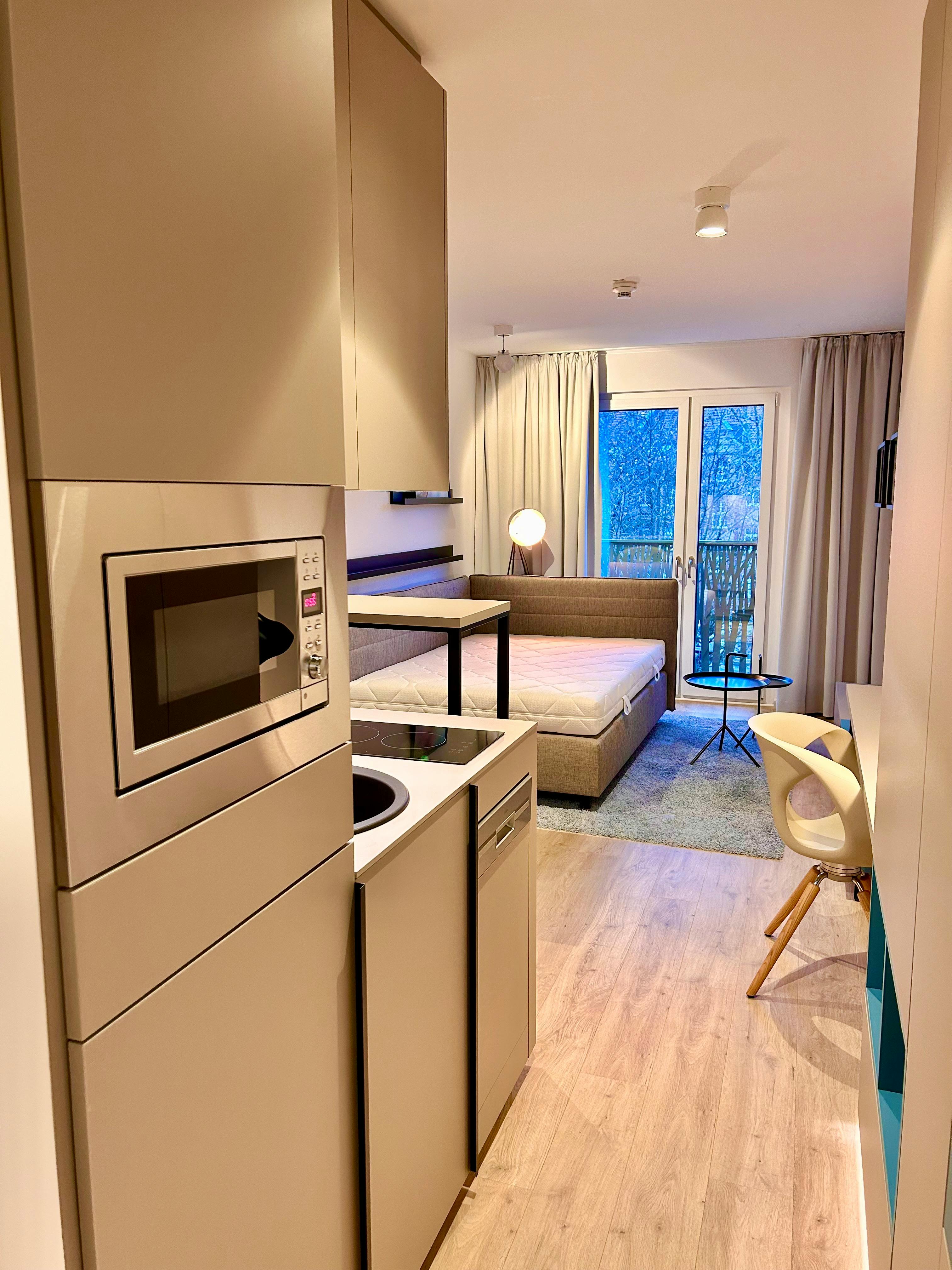 Garsonieră de închiriat pentru 1.480 EUR pe lună în Frankfurt am Main, Kleyerstraße