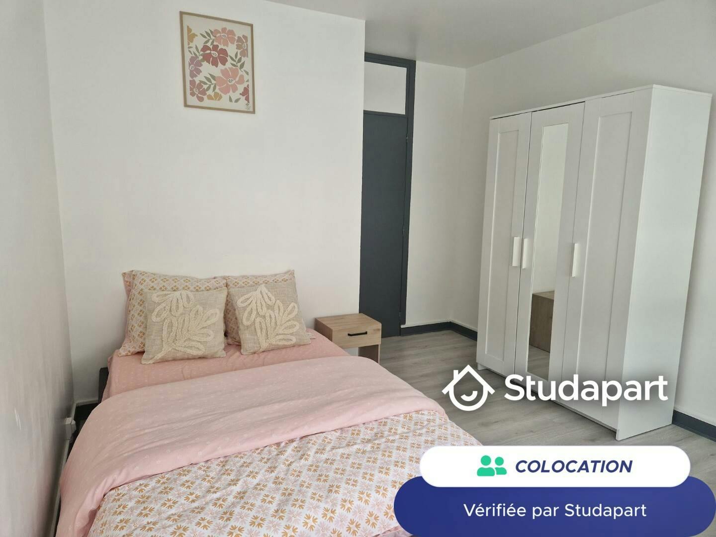 Private room for rent on Rue Henri Dunant, Lille - Vue 4