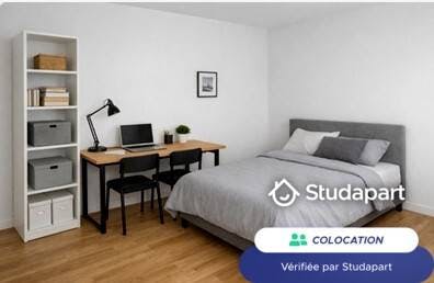 Chambre privée à louer pour 450 €/mois à Besançon, Rue Tristan Bernard