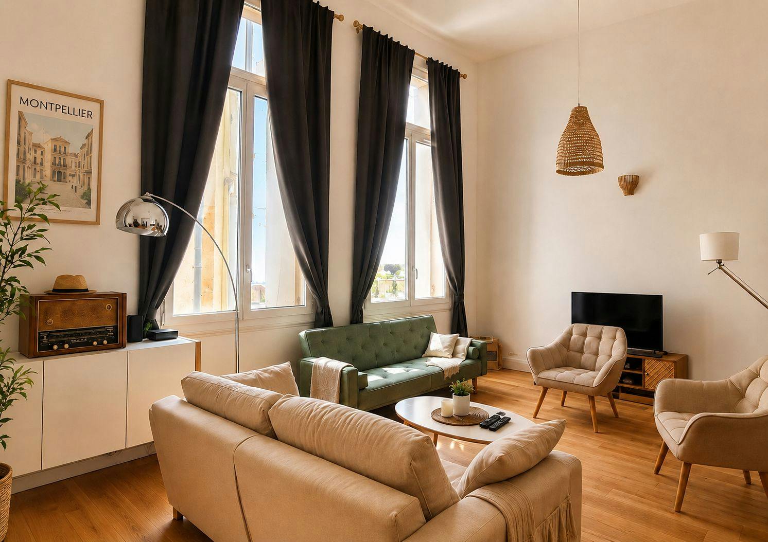 1-Bedroom Apartment in Rue de l'Ancien Courrier, Montpellier (1718830) ROOM 2