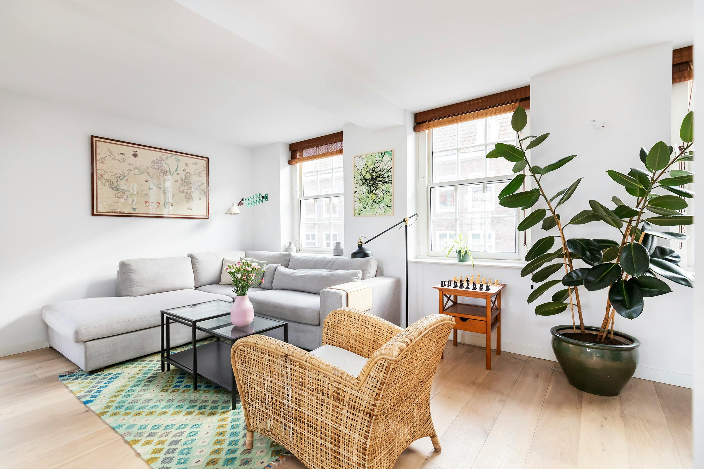 Appartement à louer pour 2 500 €/mois à Amsterdam, Montelbaanstraat