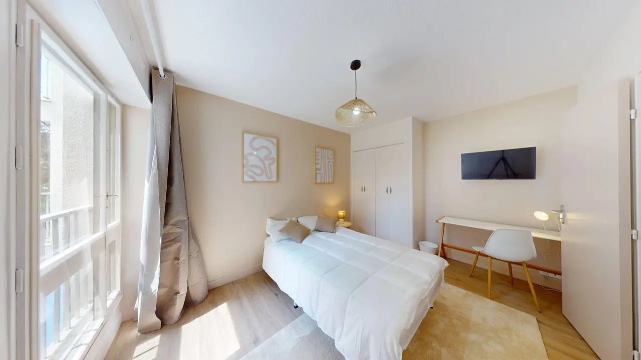 Quarto privado para alugar por € 430 por mês em Rennes, Avenue Henri Fréville